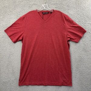 Travis Mathew Trumbull V Neck‎ T Shirt Short Sleeve Preppy Pima Cotton Men's XL